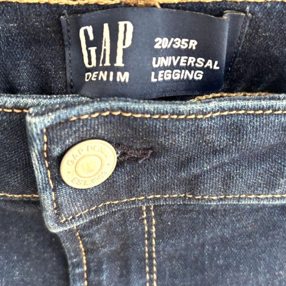 NWT Gap Jeans 20/35 Regular Dark Wash Blue Denim Pants New With Tags MSRP $60 - Picture 6 of 8